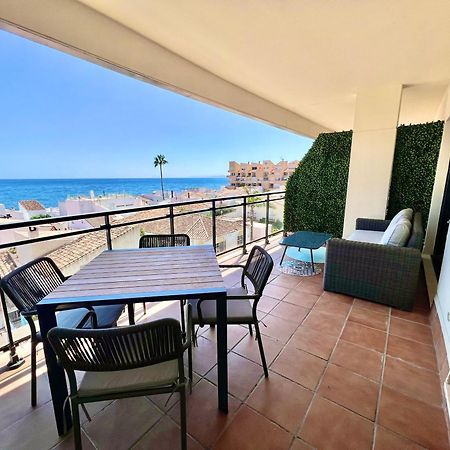 Breathtaking Sea View Apartment Estepona Bagian luar foto