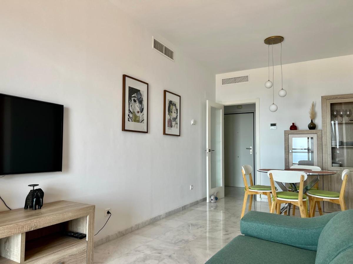 Breathtaking Sea View Apartment Estepona Bagian luar foto